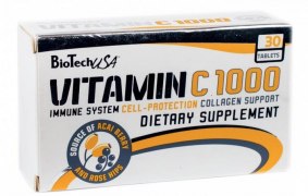 Заказать BioTech Vitamin C 1000 мг 30 таб