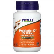 Заказать NOW Probiotic - 10 100 Billioin 30 вег капс