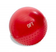 Заказать Original Fittools FT- HMSB-65 Гимнастический мяч 65 см с массажным эффектом красный