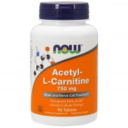 Заказать NOW Acetyl-L Carnitine 750 мг 90 капс